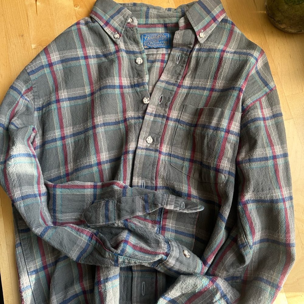 Pendleton Plaid Men's Wool Shirt